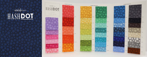 CARD006  Hash Dot Card -42 colors